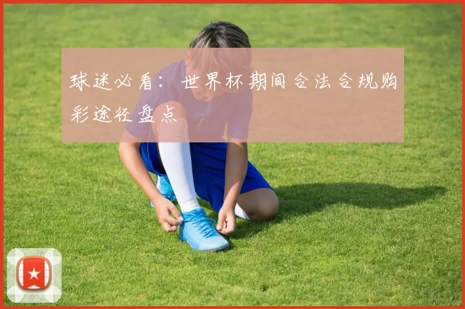 球迷必看:世界杯期间合法合规购彩途径盘点